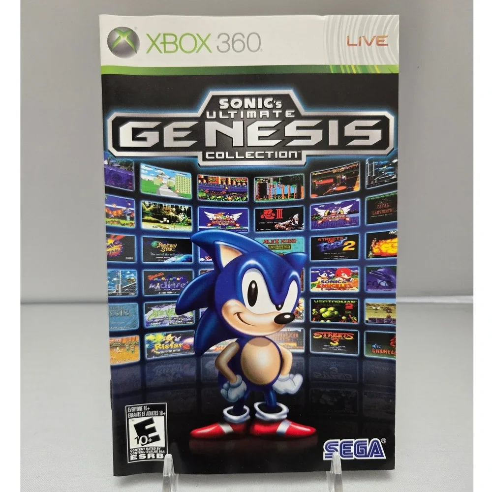Sonic's‎ Ultimate Genesis Collection - Xbox 360 - Complete CIB Platinum Hits